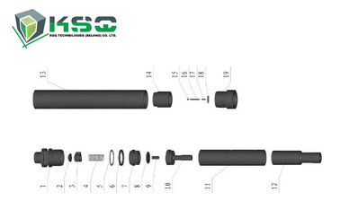 Tungsten Carbide DTH Drilling Tools For Valve Seal  /  Check Valve Guide