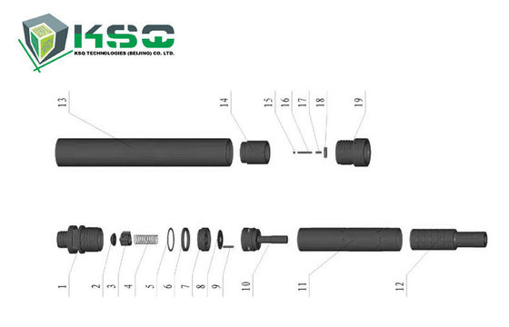 DTH Drilling Tools proprietary heat treatment process DTH90-I Hammer