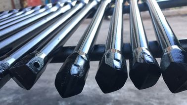 Quarry Mining Tools Integral Drill Rods Tungsten Carbide Tipped Shank Chisel Type