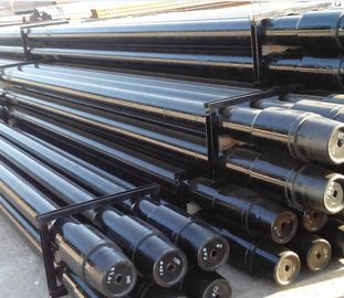 Carbon Seamless Steel Threaded Drill Rod S135 / G105 High Torque Resistance