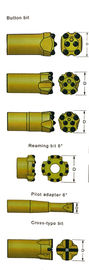 Pilot Adapter 6° / Thread Drill Shank Model R25 Rock Drilling Tools