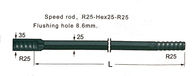 Mining Operations Tungsten Carbide R25 Drifter and Speed Drill Rods