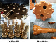 6 Inch High Air Pressure DHD360 Drill Bit And Hammer For Down The Hole Rock Drilling