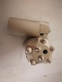 Drifting Tunneling Rock Drill Spare Parts 7 / 11 / 12 Degree Dia 34mm 38mm 41mm