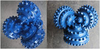 Blue color Steel button 12-1/4 '' IADC537 TCI Roller Tricone Rock Drill Bits Tungsten Carbide Hard Rock