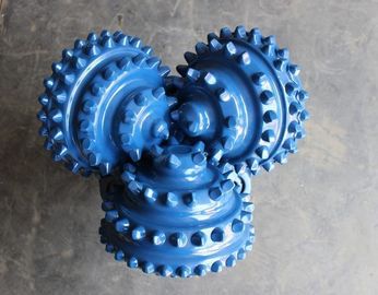 Water / Oil Well Drilling Tricone Rock Bit High Strength Forging Processing