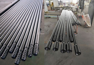 T38 T45 T51 Threaded Drill Rod MF Extension Drill Rod with 400mm - 5530mm Length