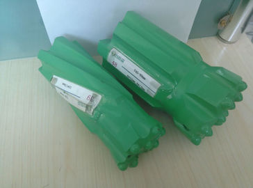 Rock Drilling Tools Hammer Drilling Carbide Thread Type Drill Bits , T38 T45 T51 ST58 ST68