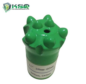 Tapered Button Drill Bit For Small Hole Rock Drilling 7 11 12 Degree