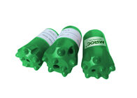 R25 Threaded Button Bit with Spherical / Ballistic Buttons for Rock Drilling