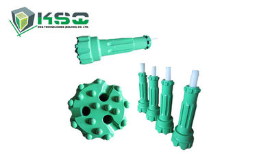 SD8 Shank Spherical Stone Drilling Bits , Ballistic Flat Face Button Bit