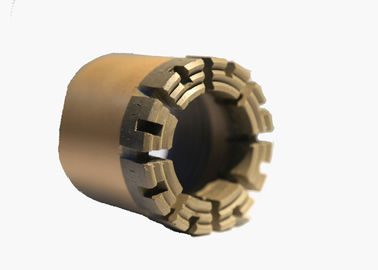 HQ Diamond Core Drill Bit Surface/Impregnated Set High Wear Resistance