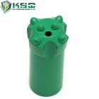 Button Drill Bit R28 Rock Drilling Tools Spherical Buttons Dia 37mm - 45mm CNC Milling