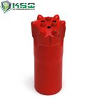 Button Drill Bit R28 Rock Drilling Tools Spherical Buttons Dia 37mm - 45mm CNC Milling