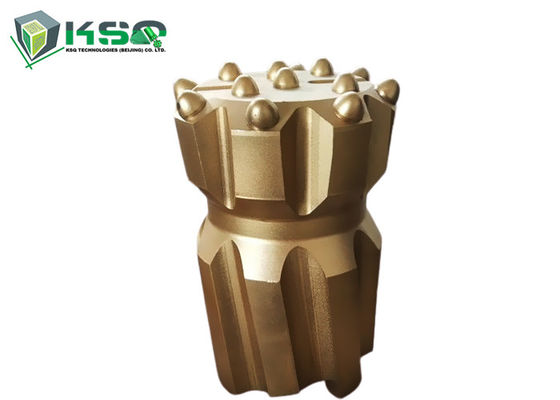 Retrac Button Tungsten Drill Bit T38 115mm Diameter With Oblique Body For Quarrying