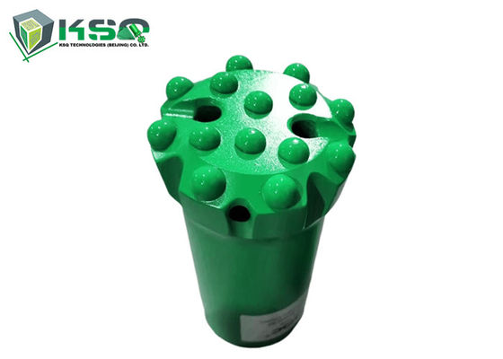 89mm T51 Flat face button bits For mining Quarrying Threaded Rock Drilling Button Bit