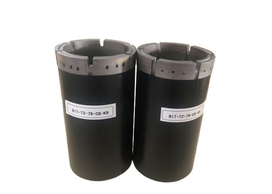 T2-76mm Impregnated Diamond Core Bit For Geotechnical Coring Drilling