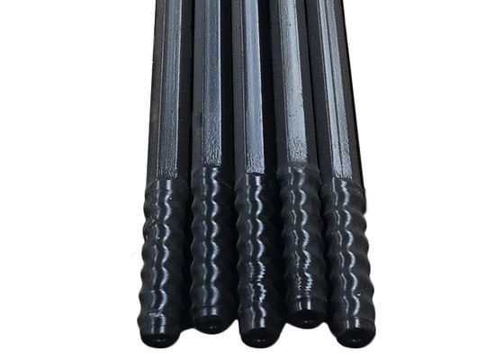 R25 Hex Flushing Hole 610mm Threaded Drill Rod