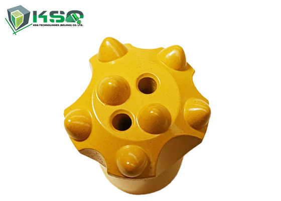 12 Degrees 38mm Short Skirt Tapered Button Bit For Small Hole Drilling