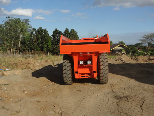 RT-15 Hydropower Low Profile Dump Truck For Mining , Quarrying , Construction