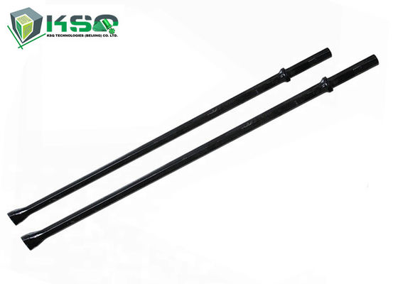 Long Black Integral Rod with Chisel Bit , rock drill tools