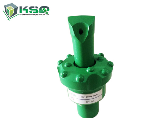 R25 / R28 / R32 6 12 Degree Pilot Adapter Drill Bit Reamer For Cut Holes Quarry Mining
