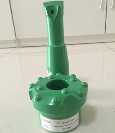 R25 / R28 / R32 6 12 Degree Pilot Adapter Reaming Bit For Cut Holes Quarry Mining