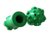 High Strength Alloy Steel Dome Reaming Button Bit Green With CNC Milling