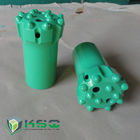Tungsten Carbide Thread Rock Drill Button Bits for Mining / Quarrying / Tunneling