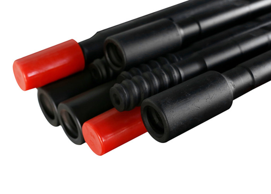 High Speed Round T45 Threaded Drill Rod With CNC Milling 5 Inch / 10 Inch