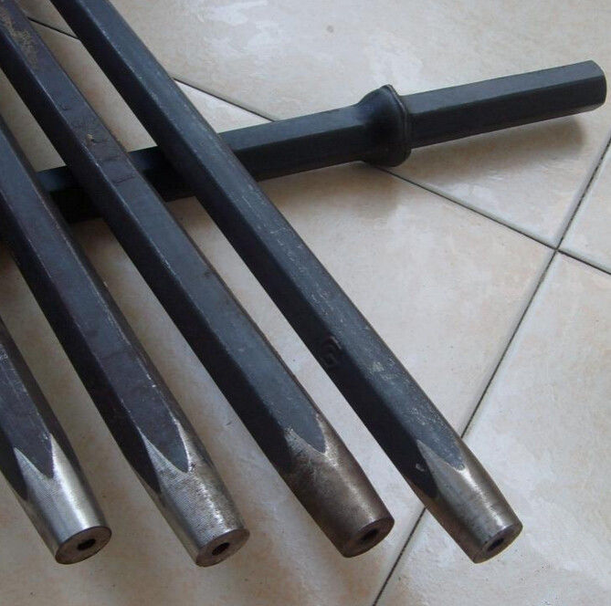 Integral Drill Rod For Mining Quarrying Plug Hole Rock Drilling Tools