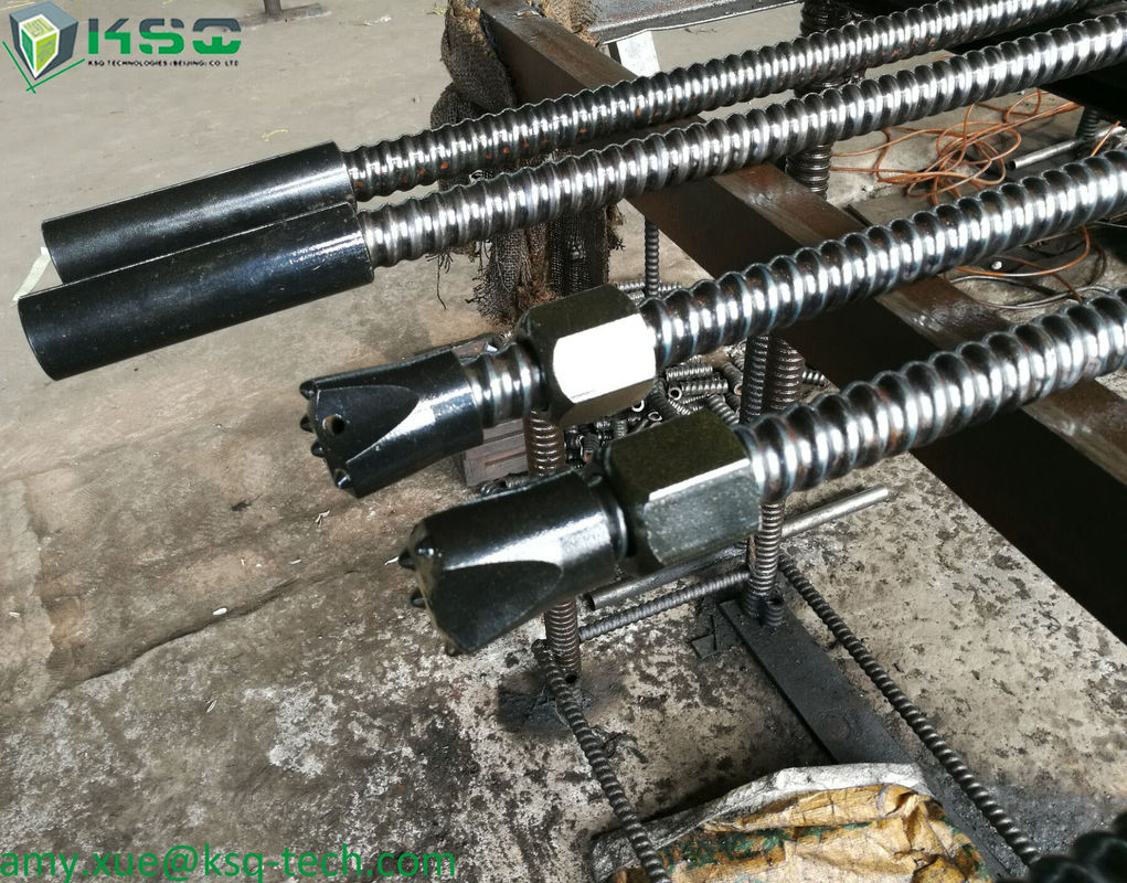 Alloy R38N Steel Anchor Bolts Self Drilling Steel Anchor Bolts