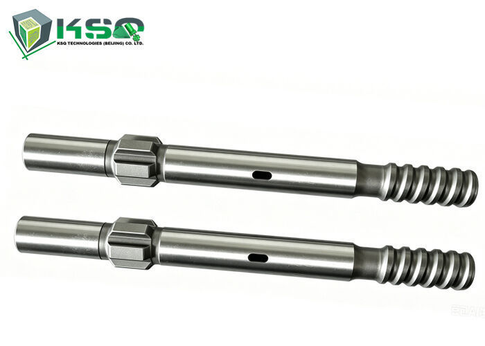 445mm COP 131 T38 Drifting Shank Adapter HighStrength Alloy Steel for Hydraulic Rock Drill