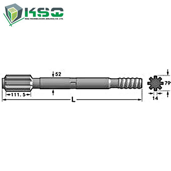 T51 Thread Drill Shank Adapter  Drilling Tools With CNC Milling