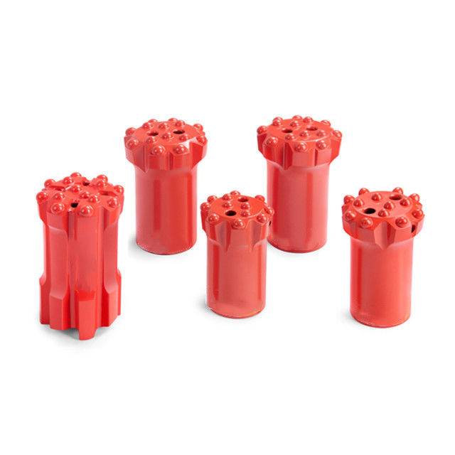 T45 89mm Rock Industrial Drill Bits Threaded Drilling Tools Carbon Steel Material