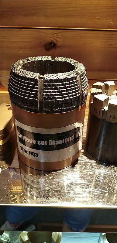 Impregnated PDC Drill Bit Diamond Core Bit Reamer Forging For Geological Exploration