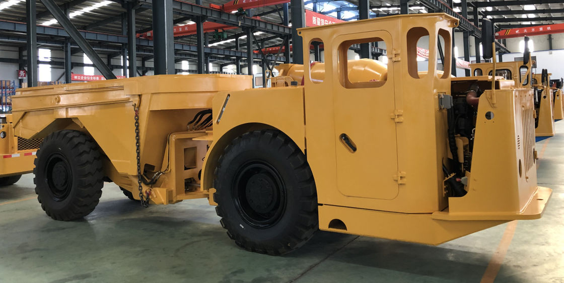 Underground Mining Low Profile Dump Truck 10CBM Volume Capacity 2280mm Maximum Width