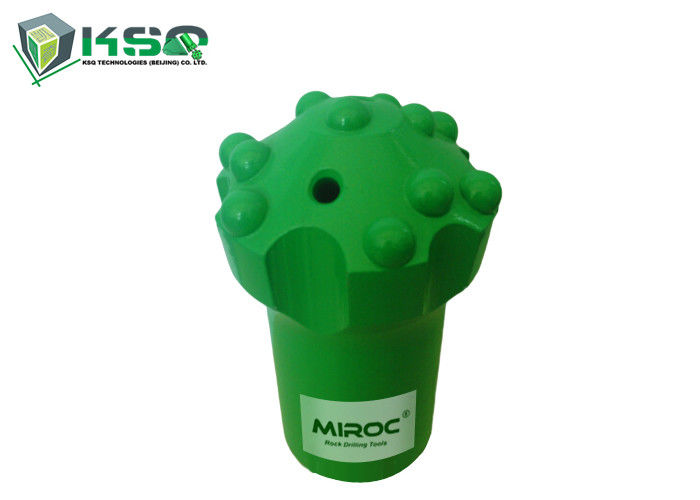 Dome Retractable Drill Bit T45 Spherical / Ballistic Buttons Drifting Tunneling