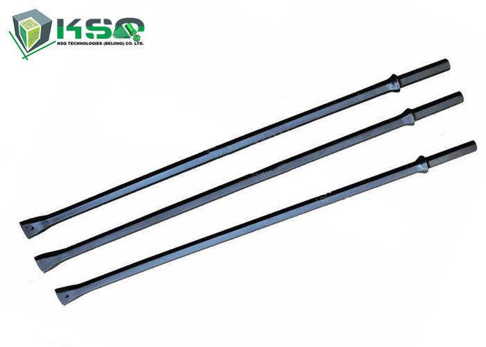 Chisel Tungsten Carbide Tips Steel Integral Drill Rod