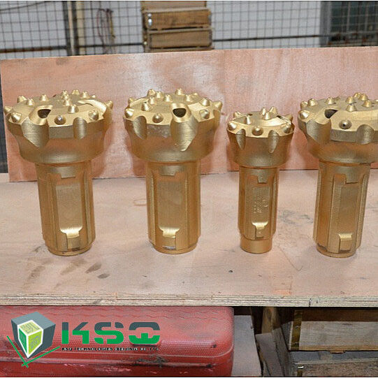 CIR90 Low Air Pressure DTH Drill Bits , Hammer DTH Button Bits
