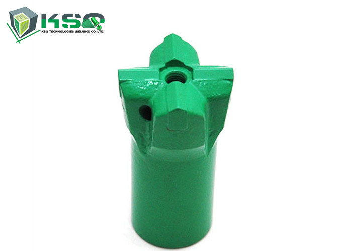 High Strength Alloy Steel 11 Degree Small Hole Drilling Rock Drill Taper Cross Bit  For Mining