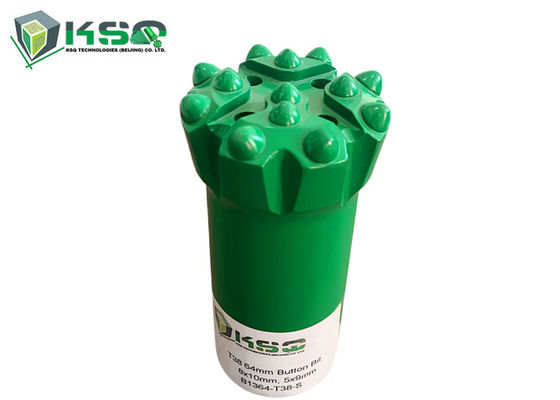 Tungsten Carbide T38 Button Drill Bit Diameter 64mm Drifting
