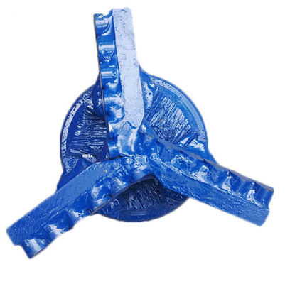 API Certificated 3 Wings/ Blades  PDC Step Drag Bits For Water Well Drilling