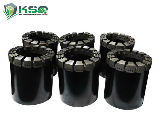 PQ Durable Core Bit Rock Drilling Tools Serrated Crown Shape And Common Size For Overseas Standard Q Series