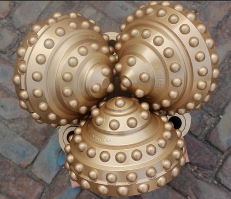 Water Well Drilling Tricone Roller Bit Milled Tooth Wioth 7 - 5/8” Diameter