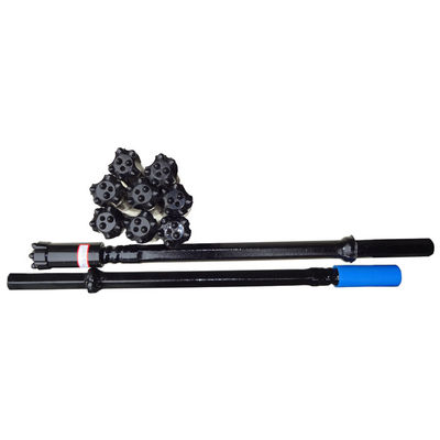 R25 Threaded Drill Rod Hex 22/25mm Shank End rod For Drifting And Tunneling