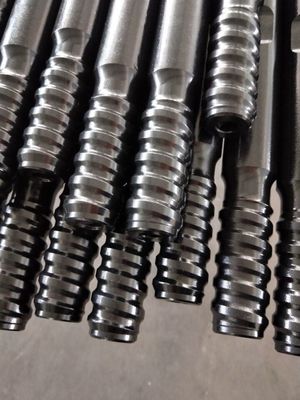 T51 Extension Threaded Drill Rod Flushing Hole 21.5mm For Bench Drilling