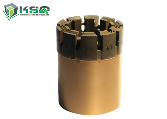 Precision Diamond Core Bit For Hard Rock Flat Bit Profile 1.82