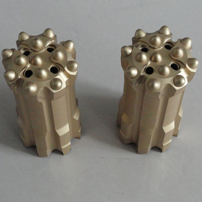 Tungsten Carbide Spherical Retractable Drill Bit R32 For Tunneling