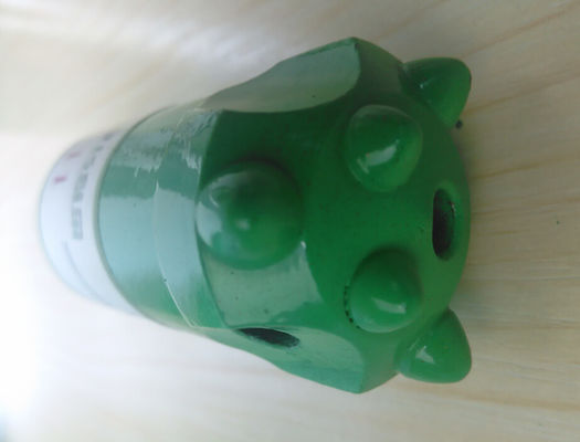 Hard Rock Drilling Tools , 7 / 11 / 12 Degree Taper Button Bit